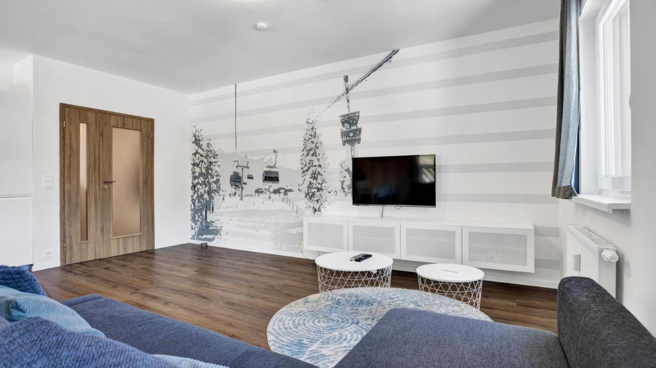 Apartament Krusnohorske Strane Loučná pod Klínovcem Zewnętrze zdjęcie